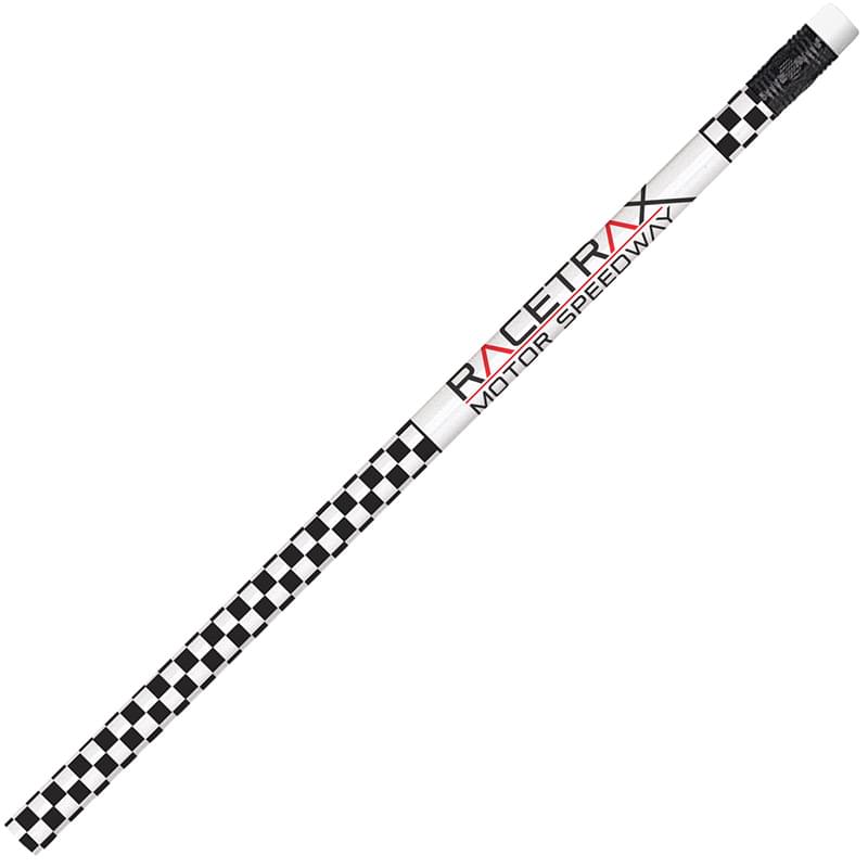 Dynamic Duo&trade; #2 Pencil w/Race Track Design