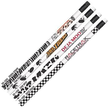 LECHERIA PRINTED ANIMAL AND RACE THEMED PENCILS